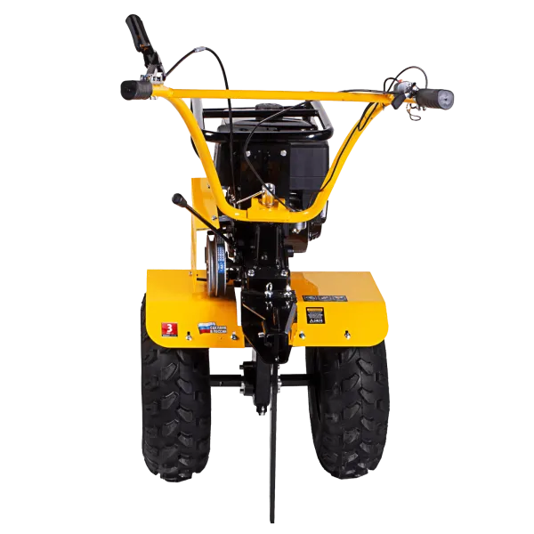 Мотоблок DENZEL DPT-370-PRO, 7 л.с, ременное сцепление,  фрез 3 x 4, ШОМ, передачи 4В/2Н