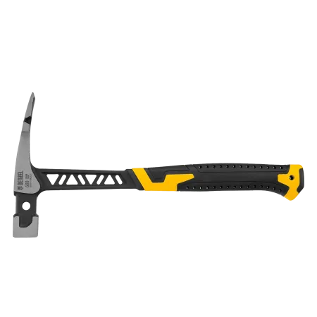 Молоток каменщика DENZEL 680 г, цельнокованый, двухкомпонентная обрезиненная рукоятка