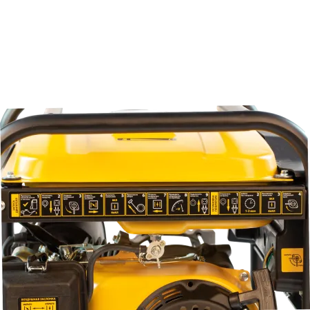 Генератор бензиновый DENZEL PS 25, 2.5 кВт, 230 В, 15 л, ручной старт