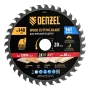 Пильный диск по дереву DENZEL ф140 х 20 мм, 36 зубов