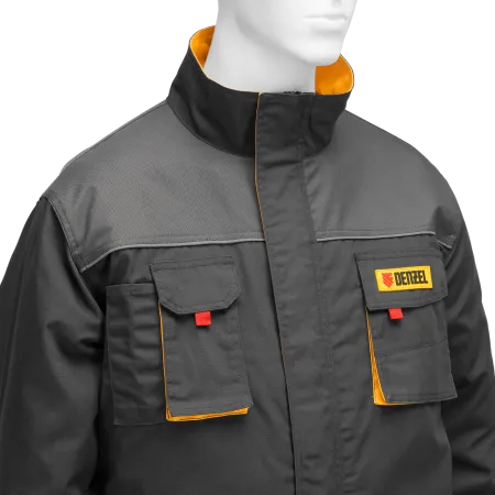 Куртка профессиональная рабочая DENZEL 65% полиэстер 35% хлопок, M