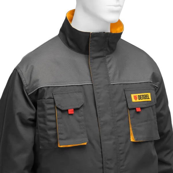 Куртка профессиональная рабочая DENZEL 65% полиэстер 35% хлопок, M