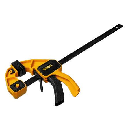 Струбцина DENZEL F-образная, быстрозажимная, 300 х 80 мм, усиленный нейлоновый корпус