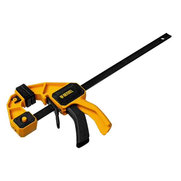 Струбцина DENZEL F-образная, быстрозажимная, 300 х 80 мм, усиленный нейлоновый корпус