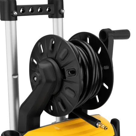 Моечная машина высокого давления DENZEL R-180D, 2200 Вт, 180 бар, 380 л/ч, с барабаном