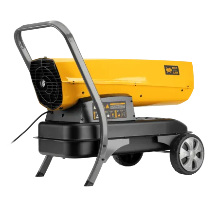 Дизельная тепловая пушка DENZEL DHG-45i, 45 кВт, 1000 м3/ч, прямой нагрев, электронный термостат