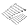 Набор инструментов DENZEL 1/2", 1/4", CrV, S2, пластиковый кейс, 122 предмета
