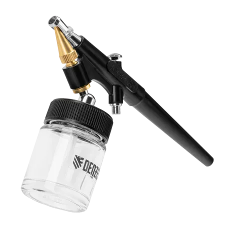 Аэрограф с нижним бачком DENZEL AB2, 0,8 мм, 22 мл, 11 л/мин