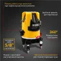 Лазерный уровень DENZEL LX3, 10 м, ± 0.3 мм/1 м, 635 нм, резьба 5/8 дюйм