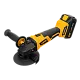 Машина углошлифовальная аккумуляторная бесщеточная DENZEL BLG-IB-18-125-4, Li-ion, 18 В