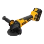 Машина углошлифовальная аккумуляторная бесщеточная DENZEL BLG-IB-18-125-4, Li-ion, 18 В