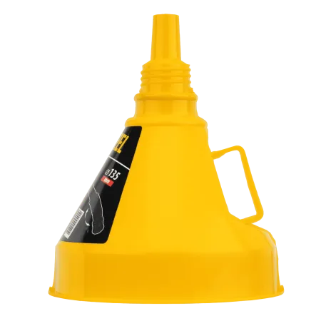 Воронка пластиковая DENZEL 135 мм с металлическим ситом и гибким наконечником