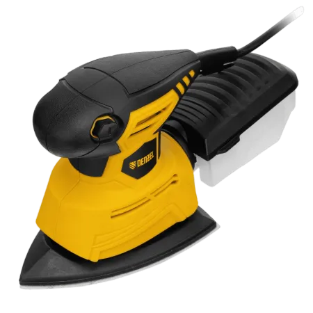 Машина плоскошлифовальная вибрационная DENZEL VDS-2, 2 в 1, 130 Вт, 14000 об/мин