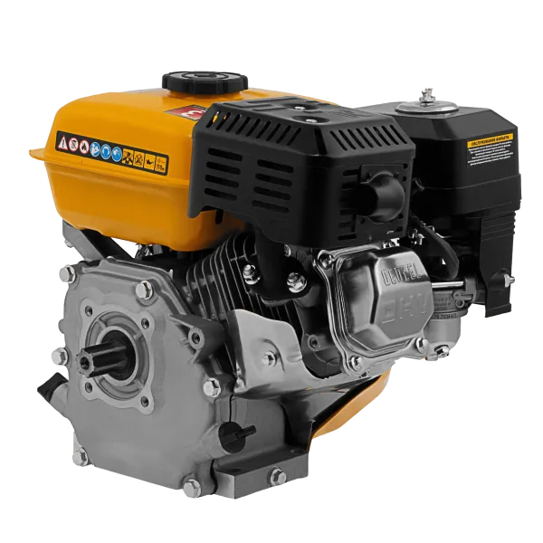 Двигатель бензиновый RX-17S, 7 л.с., 212 см3, горизонтальный вал шлиц 25 мм Denzel