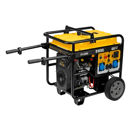 Генератор бензиновый DENZEL PS-120EA, 12 кВт,230 В, 40л, разъем ATS,эл.старт