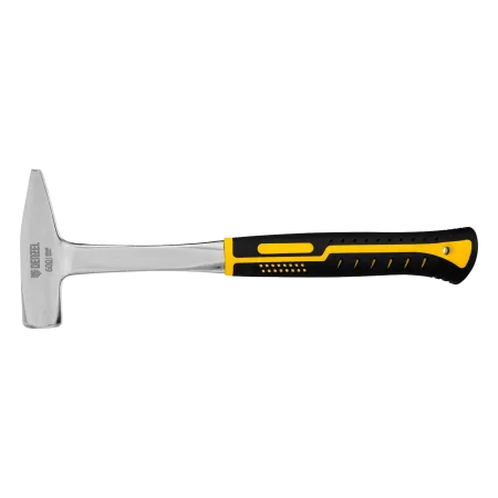 Молоток слесарный DENZEL 600 г, цельнометаллический, двухкомпонентная рукоятка