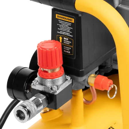 Компрессор воздушный DENZEL DC1500/24, 1.5 кВт, прямой привод, 24 литра, 220 л/мин