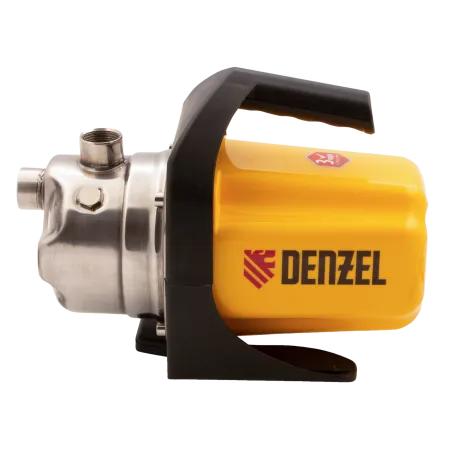 Насос садовый поверхностный DENZEL GP1000Х, 1000 Вт, 3500 л/ч, высота подъема 44 м