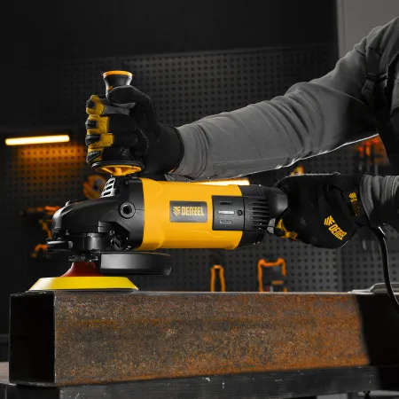Машина шлифовальная угловая DENZEL AG230-2400, 2400 Вт, 230 мм, 6000 об/мин