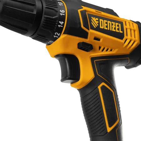 Аккумуляторная дрель-шуруповерт DENZEL CDL-18-02BM, Li-Ion, 18 В, 2 аккумулятор