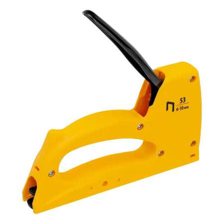 Степлер пластиковый DENZEL скобы в комплекте, тип 53, 6-10 мм