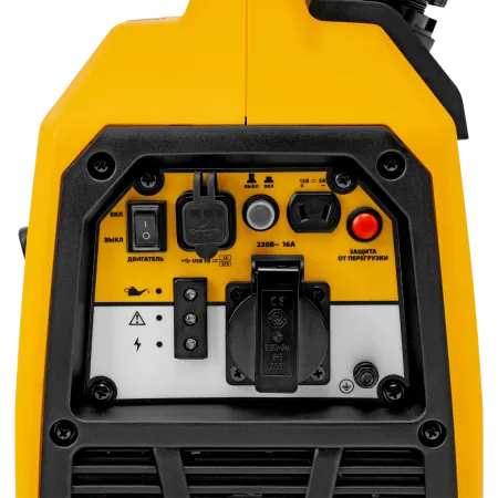 Генератор инверторный DENZEL GS-1100iS, 1,1 кВт, 230 В, закрытый корпус, ручной старт