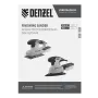 Машина плоскошлифовальная вибрационная DENZEL VDS-2, 2 в 1, 130 Вт, 14000 об/мин