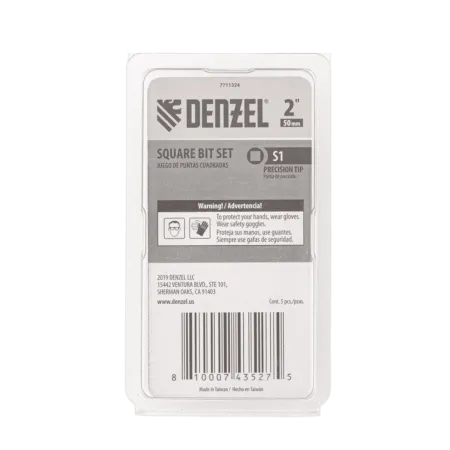 Набор бит DENZEL S1x50, 5 шт.
