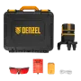 Лазерный уровень DENZEL LX 05 Red, 20 м, 635 нм, аккумулятор Li 5200 mAh, резьба 5/8