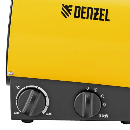 Тепловая пушка DENZEL TB-3K (тепловентилятор), 230 В, 3 реж. вентилятор, 1500/3000 Вт