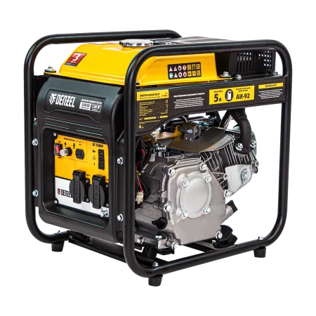 Инверторный генератор DENZEL GT-3500iF, 3.5 кВт, 230 В, бак 5 л, ручной старт