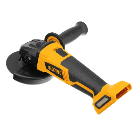 Машина углошлифовальная аккумуляторная бесщеточная DENZEL BLG-IB-18-125-0, Li-ion, 18 В