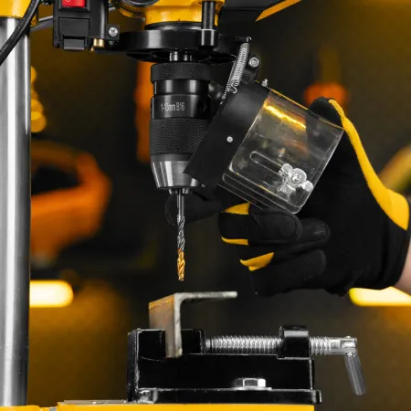 Станок сверлильный DENZEL DDM-350L, 350 Вт, 13 мм, 5 ск., лазер, настольный