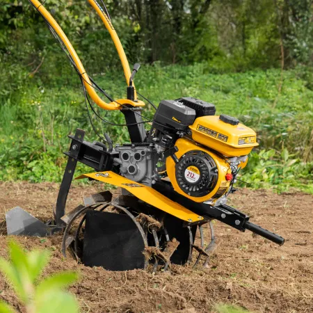 Мотоблок DENZEL DPT-270S, 7 л.с., ремен.сцеп, фрез 3х4, ШОМ, передачи 2В/1Н