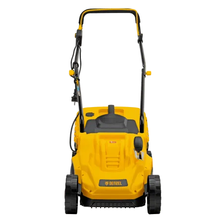 Газонокосилка электрическая DENZEL GM-1300, 1300 Вт, шир. 32 см, 5 уров., травосб. 35 л