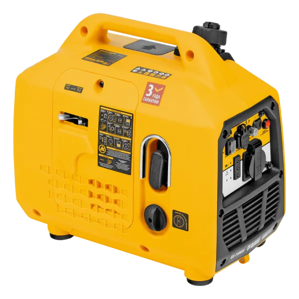 Генератор инверторный DENZEL GS-1100iS, 1,1 кВт, 230 В, закрытый корпус, ручной старт