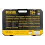 Набор инструментов DENZEL 1/2", 1/4", CrV, S2, пластиковый кейс, 194 предмета