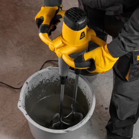 Миксер строительный DENZEL EM-2-1600, 1600 Вт, 200-480/250-680 об/мин