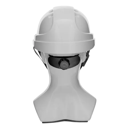 Каска защитная ударопрочная DENZEL ABS/PC, плавная регулировка, модель «Форвард» (К-05), белая