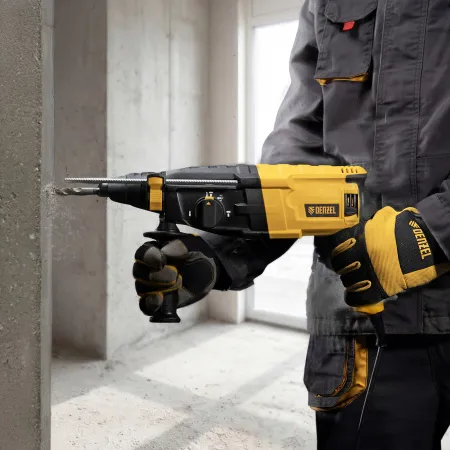 Перфоратор электрический DENZEL RHB-750-24, SDS-plus, 750 Вт, 2,7 Дж, 4 реж.