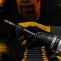 Сверло спиральное по металлу DENZEL 10 x 133 мм, Р6М5, Golden Tip, многогранная заточка