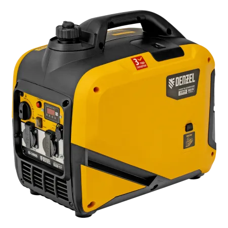 Генератор инверторный DENZEL GS-3000iS, 3,0 кВт, 230 В, закрытый корпус, ручной старт