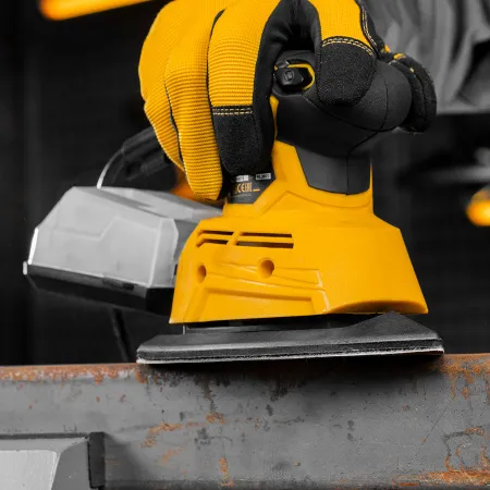 Треугольник абразивный на ворc. подложке под "липучку", перф., P 150, 150х150х100 мм, 5 шт. Denzel