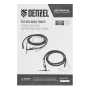 Горелка сварочная TIG DENZEL WP17V, прямое подключение к баллону, 4 метра