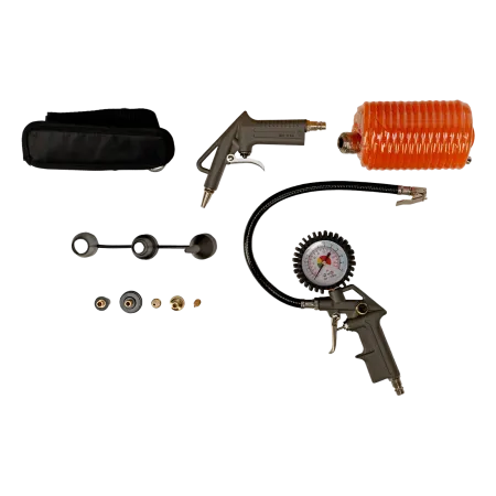 Компрессор воздушный DENZEL DL1300, 10 бар, 1,3 кВт 180 л/мин 5 л, с набором аксессуаров