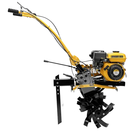 Мотоблок DENZEL DPT-170SB, 7 л.с., ремен.сцеп, фрез 3х4, ШОМ, без колес, передачи 2В/1Н