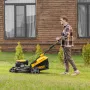Газонокосилка бензиновая DENZEL GLD-460SP, 146 см3, ширина 46 см, 7 уровней