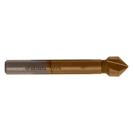 Зенковка конусная DENZEL под М4, HSS, по металлу, 6-гранный хвостовик