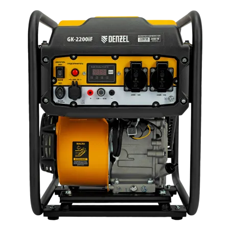 Генератор инверторный DENZEL GK-2200iF, 2,2 кВт, 230 В, ручной старт