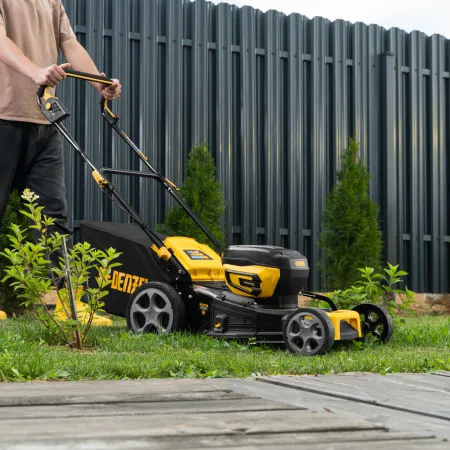 Газонокосилка аккумуляторная бесщет. DENZEL DLM-460, 460 мм, травосб. 65 л., Li-Ion, 40 В